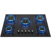 Imagem da oferta Cooktop 5 Bocas Mondial a Gás GLP Preto