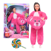 Imagem da oferta Boneca Articulada Emily Coleção Fantasia Ursinho - Castela