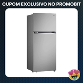 Imagem da oferta Geladeira LG Frost Free Inverter 375L Duplex Look 220V GN-B372PFMB