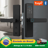 Imagem da oferta 2025 nova fechadura da porta inteligente bt com tuya app fechadura eletrônica digital casa inteligente fechadura da por