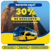 Imagem da oferta Cadastre-se e Ganhe 30% de Desconto na Primeira Viagem