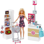 Imagem da oferta Conjunto de Brinquedo Barbie Supermercado com Boneca