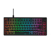 Imagem da oferta Teclado Sem Fio Mecânico Gamer Husky Nomadic RGB Switch Gateron G Pro Red Bluetooth ABNT2 Preto - HTG800PTVR