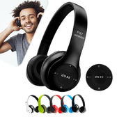 Imagem da oferta Fone de Ouvido Headphone P47 Sem Fio Bluetooth Wireless Micro Sd 5.0 Dobrável Com Microfone Regulável Para Corrida Aca