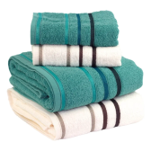 Imagem da oferta Jogo Toalha Banho E Rosto 100% Algodão Gigante Grossa Macia