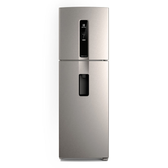 Imagem da oferta Geladeira Electrolux Frost Free Inverter 410L Água na Porta com AutoSense Duplex Inox Look IW46S