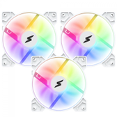 Imagem da oferta Kit Fan Com 3 Unidades SuperFrame Swift, ARGB, 120mm, White, Com Controladora SF-03