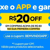 Imagem da oferta Ganhe R$20 Off No Aplicativo Magalu