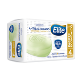 Imagem da oferta Pack Sabonete Barra Elite Antibacteriano 85G - 4 Unidades