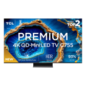 Imagem da oferta Smart TV 75'' TCL QD Mini LED C755 4K UHD Google TV Dolby