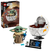 Imagem da oferta Kit de Construção Lego Star Wars: Grogu com Berço Voador - 75403