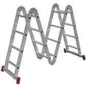 Imagem da oferta Escada Articulada 4x4 com 16 Degraus de Alumínio BOTAFOGO-ESC0293 - R$519.9