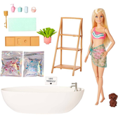 Imagem da oferta Barbie Fashion & Beauty Boneca e banheira Banho de Confete