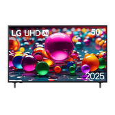 Imagem da oferta Smart TV 4K 50" LG Ultra HD 50UA8550PSA com Processador a7 Gen8 AI Otimizador de Jogos Wi-Fi Bluetooth webOS 25 e Contro