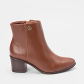 Imagem da oferta Ankle Boot Via Marte Couro Caramelo