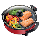 Imagem da oferta Panela Elétrica Redonda Mondial Vermelho 1200W 110V - PE-28