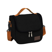 Imagem da oferta Bolsa Térmica Lancheira Para Marmita Trabalho Academia Escola e Passeios Lancheira Escolar Com Alça (Preto)
