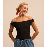 Imagem da oferta Body Texturizado com Decote Canoa