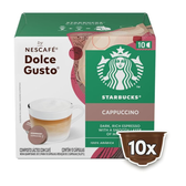 Imagem da oferta Starbucks Cappuccino By Nescafé Dolce Gusto 1 caixa com 10 cápsulas