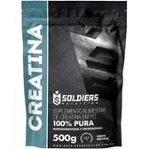 Imagem da oferta Creatina Monohidratada 500g - 100% Pura Importada - Soldiers Nutrition