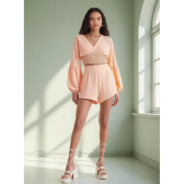 Imagem da oferta Blusa Cropped Manga Longa My Favorite