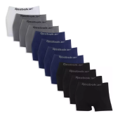 Imagem da oferta Kit 12 Cuecas Boxer Reebok Original Microfibra Sem Costura