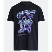 Imagem da oferta Camiseta em Meia Malha Estampa Balão de Cachorro Esqueleto