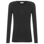 Imagem da oferta Suéter Gola U - Basiq - Preto