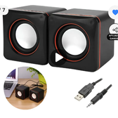 Imagem da oferta Caixinha De Som Subwoofer 6w USB P2
