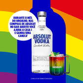 Imagem da oferta Kit Pride Vodka Absolut Regular 750ml + Caneca