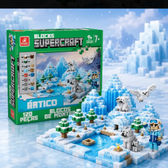 Imagem da oferta 125 Blocos Supercraft De Montar.