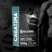 Imagem da oferta Creatina Monohidratada 250g - 100% Pura Importada - Soldiers Nutrition