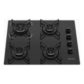 Imagem da oferta Cooktop Itatiaia 4 Bocas Preto Bivolt 127V/220V com Acendimento Automático