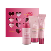 Imagem da oferta Kit Presente eudora Travel Size Niina Secrets: Gel de Limpeza Facial 30g + Hidragel Nutritivo 15ml + Demaquilante Cleans
