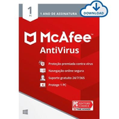 Imagem da oferta McAfee Antivírus - Proteção para 1 Dispositivo - 1 ano - Digital para download