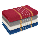 Imagem da oferta Toalhas De Banho Laune Haus Banhão 4 Unid 70x135cm
