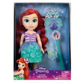 Imagem da oferta Boneca Princesas Disney Ariel com Varinha e Tiara Multikids - BR1927