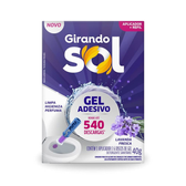 Imagem da oferta Gel Adesivo Sanitário Aplicador E Refil Lavanda Fresca Girando Sol 40G Desodorizador Sanitário Perfumado Lilás Rende