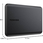 Imagem da oferta HD Externo Toshiba 1TB Canvio Basics Preto HDTB510XK3AA