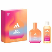 Imagem da oferta Coffret Adidas Vibes Get Comfy Kit - Perfume Unissex EDP + Shower Gel Kit