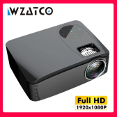 Imagem da oferta Projetor de Vídeo WZATCO C6 LED LCD Portátil Full HD