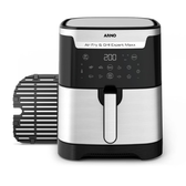 Imagem da oferta Fritadeira sem Óleo e Grill Arno Airfry & Grill Expert Maxx Digital 65L AFD6 1680W Inox e Preta 8 Programas Divisória