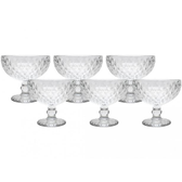 Imagem da oferta Jogo de Taças de Sobremesa de Vidro 380ml Haus Concept Bico de Jaca - 57725/563