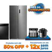 Imagem da oferta Mês do Consumidor: Itens com até 50% OFF + 8% OFF com cupom Promobit