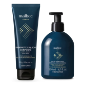 Imagem da oferta Malbec Cuidados: Loção Corporal 300ml + Sabonete Líquido 250g