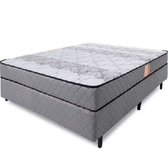 Imagem da oferta Cama Box com Colchão Casal Ortopédico Firme Espuma D33 Antialérgico BF Colchões