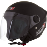 Imagem da oferta CAPACETE ABERTO PRO TORK NEW LIBERTY 3 SOLID PRETO FOSCO TAM 58