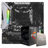 Imagem da oferta Kit Upgrade Processador Ryzen 5 5600x + Placa Mãe ASRock B450M Steel Legend - Upgrade1119