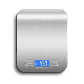 Imagem da oferta Balança de Cozinha Digital para Alimentos em Inox Resistente a Água Com Base Antiderrapante e Visor de Alta Definiçã