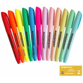 Imagem da oferta 6 Marcas de Texto Neon + 6 Marcas de Texto Pastel Masterprint MP 612 12 Cores